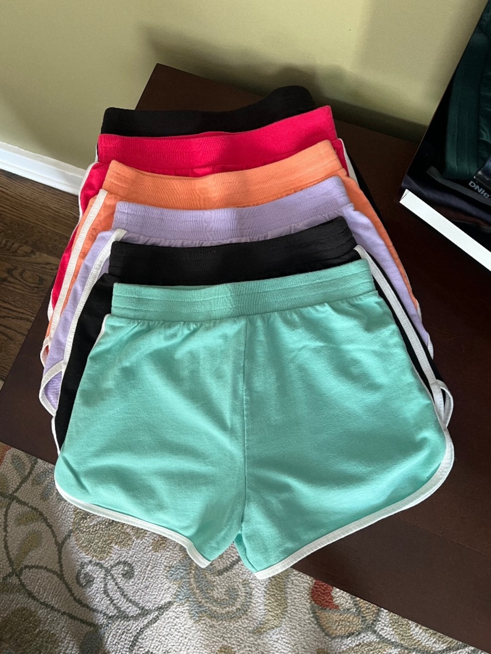NEW Women’s Girls Shorts XS 6 Pairs